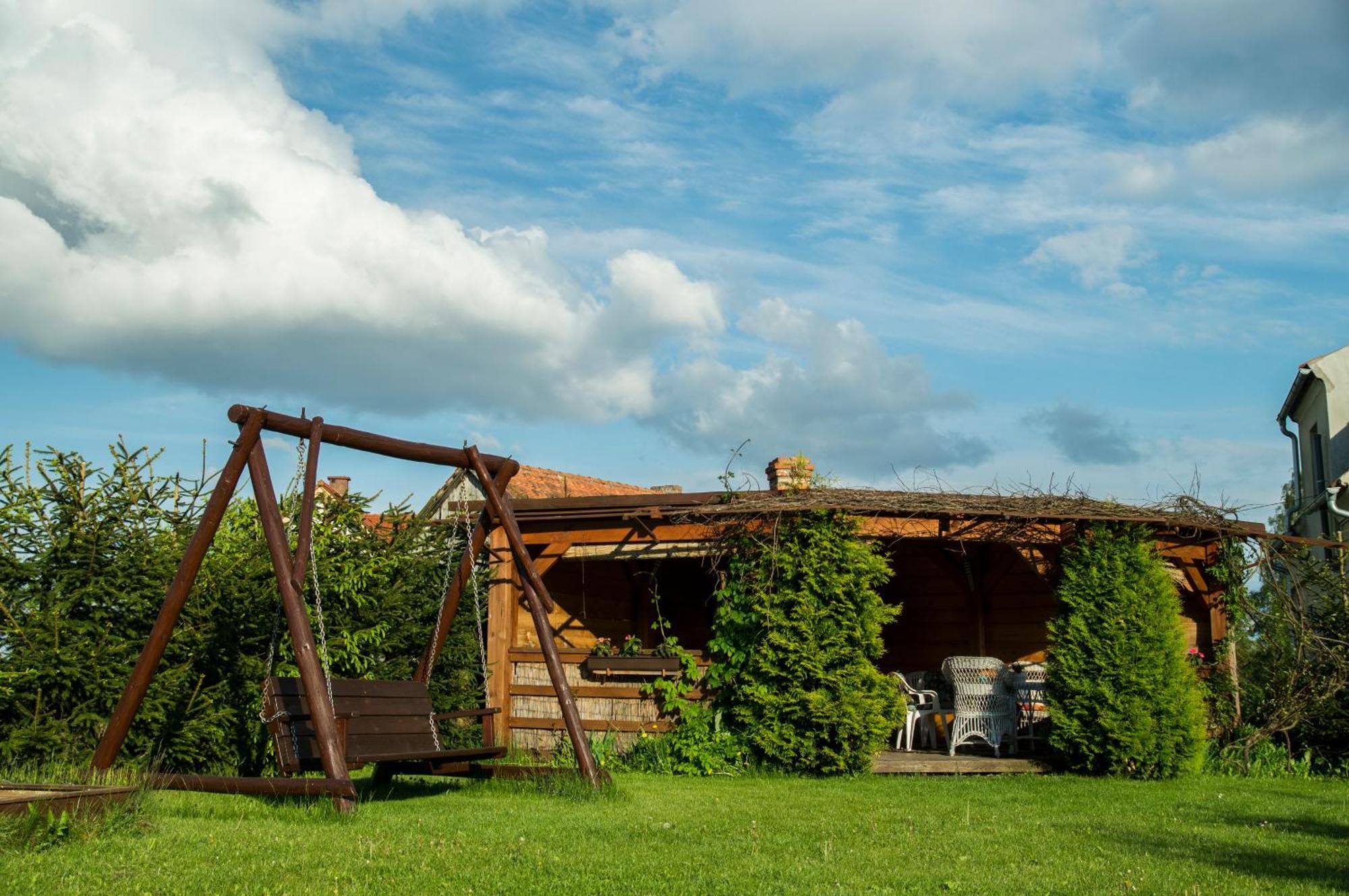Gosciniec Pod Lipa Mikołajki Exterior foto